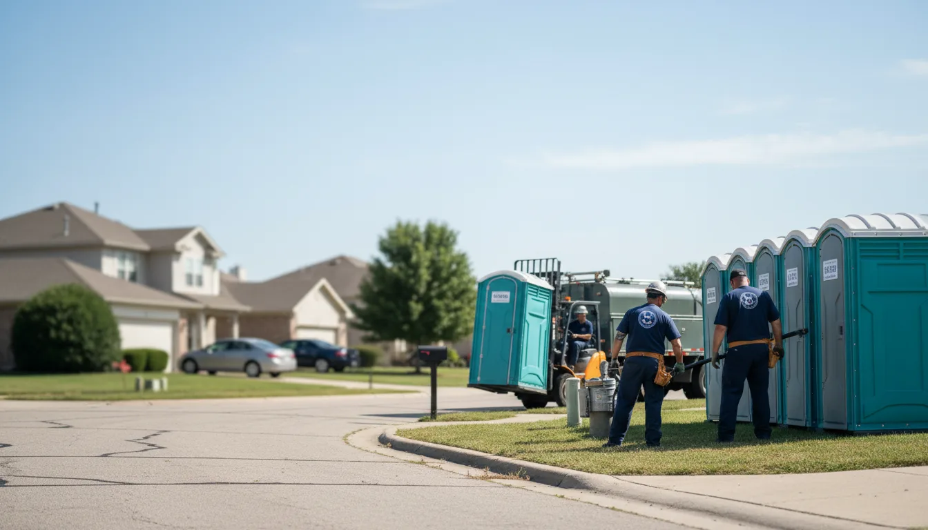 Porta Potty Rental in Bentonville, AR near me